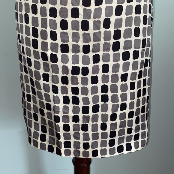 Yoana Baraschi Anthropologie Silk Tile Gingham Slip Skirt - 6 - Picture 4 of 12